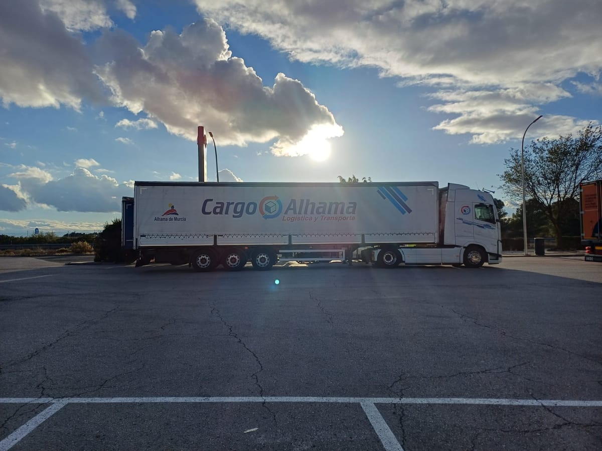 Camión de distribución
